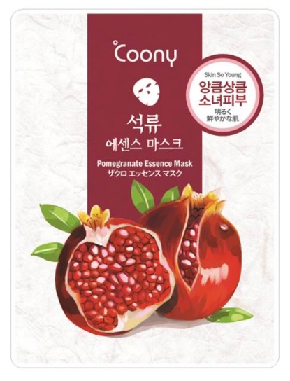 Pomegranate Essence Mask  Made in Korea